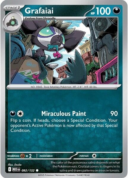 092/132 - Grafaiai - Mega Evolution