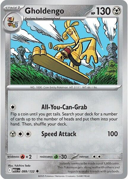 099/132 - Gholdengo - Mega Evolution