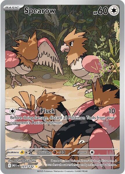 151/132 - Spearow - Mega Evolution