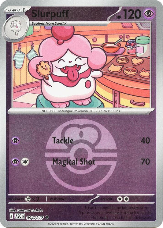 094/217 - Slurpuff - Poke Ball - Ascended Heroes