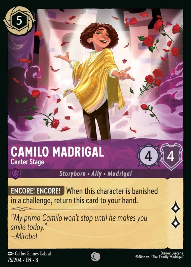 075/204 - Camilo Madrigal – Center Stage - Reign of Jafar