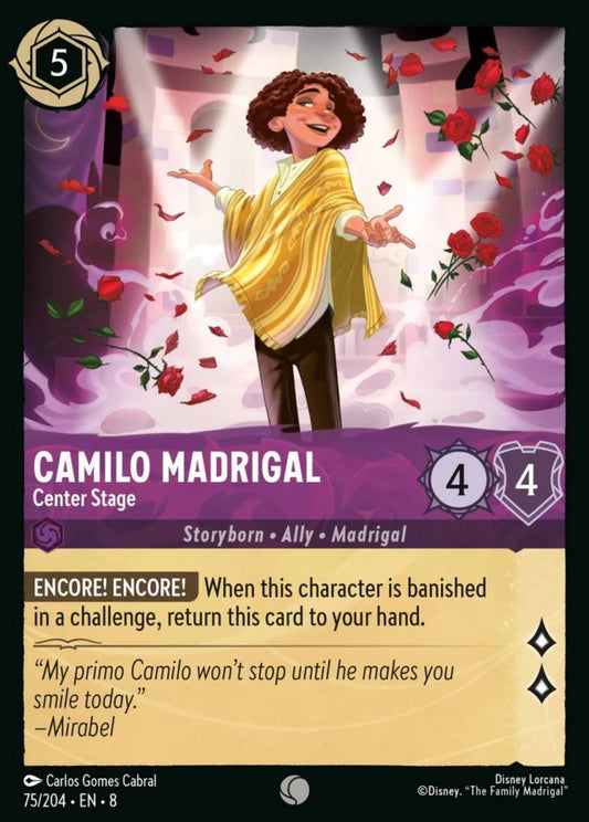 075/204 - Camilo Madrigal – Center Stage - Reign of Jafar