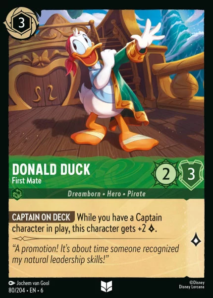 080/204 - Donald Duck - First Mate - Asurite Sea