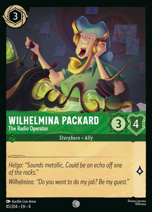 085/204 - Wilhelmina Packard – The Radio Operator - Reign of Jafar