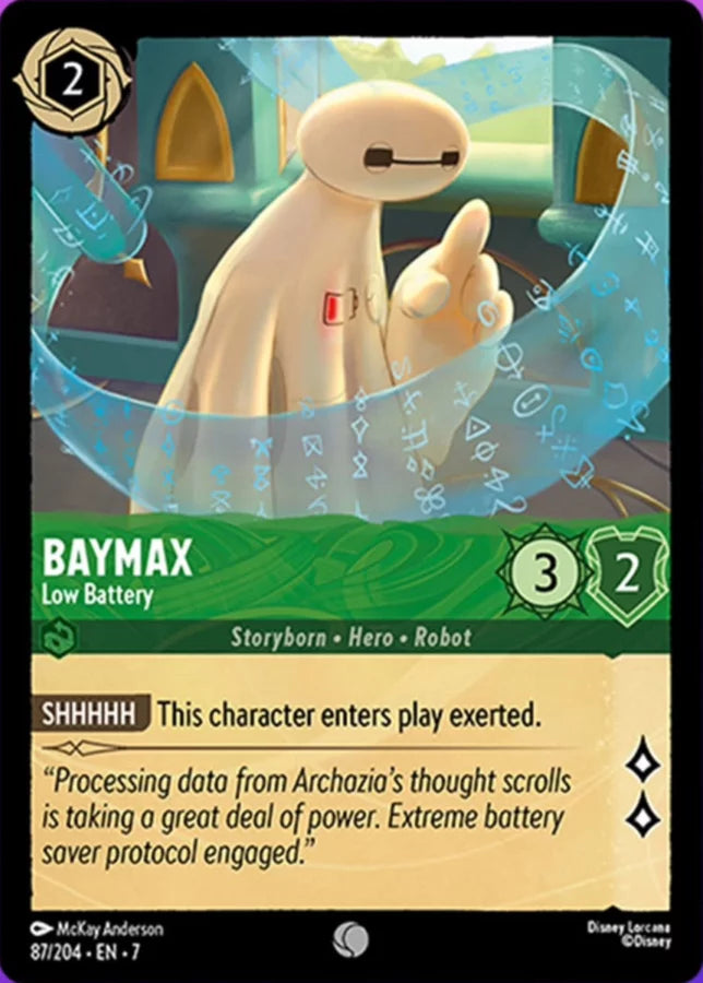 087/204 - Baymax - Low Battery - Archazia's Island
