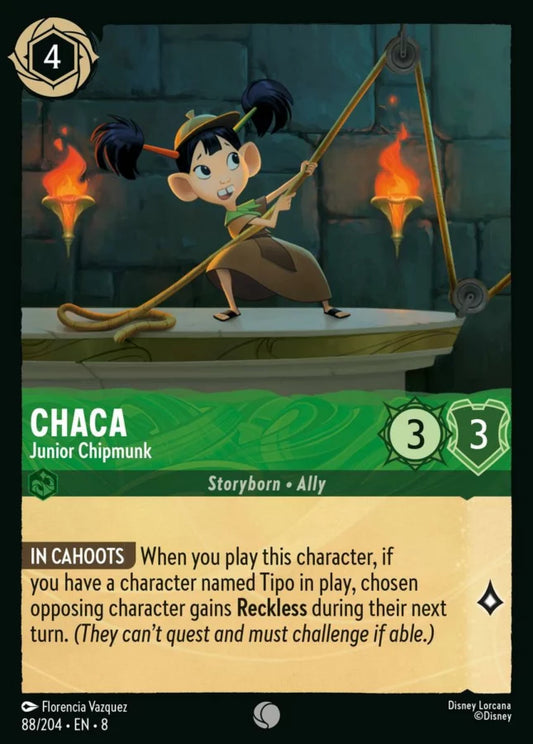 088/204 - Chaca – Junior Chipmunk - Reign of Jafar