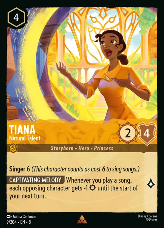 009/204 - Tiana – Natural Talent - Cold Foil - Reign of Jafar