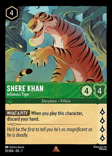 092/204 - Shere Khan - Infamous Tiger - Archazia's Island