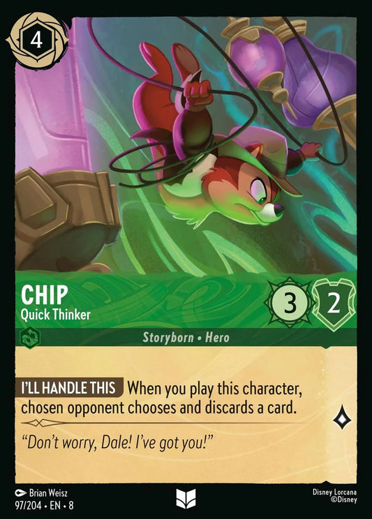 097/204 - Chip – Quick Thinker - Reign of Jafar
