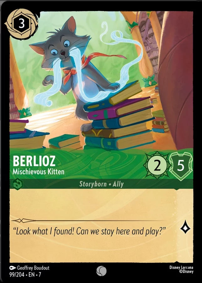 099/204 - Berlioz - Mischevious Kitten - Archazia's Island