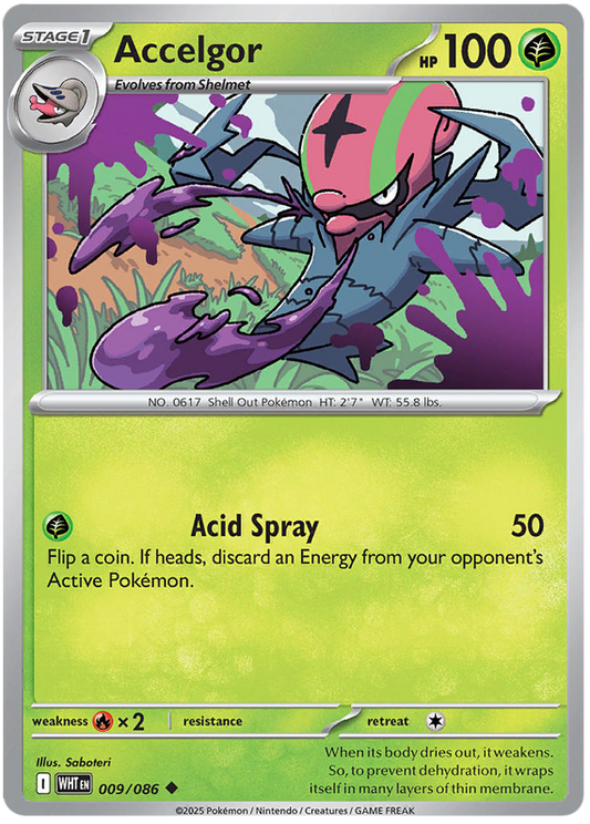 009/086 - Accelgor - White Flare