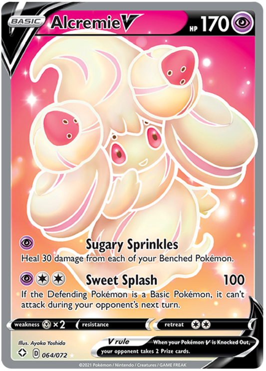 064/072 - Alcremie V - Shining Fates