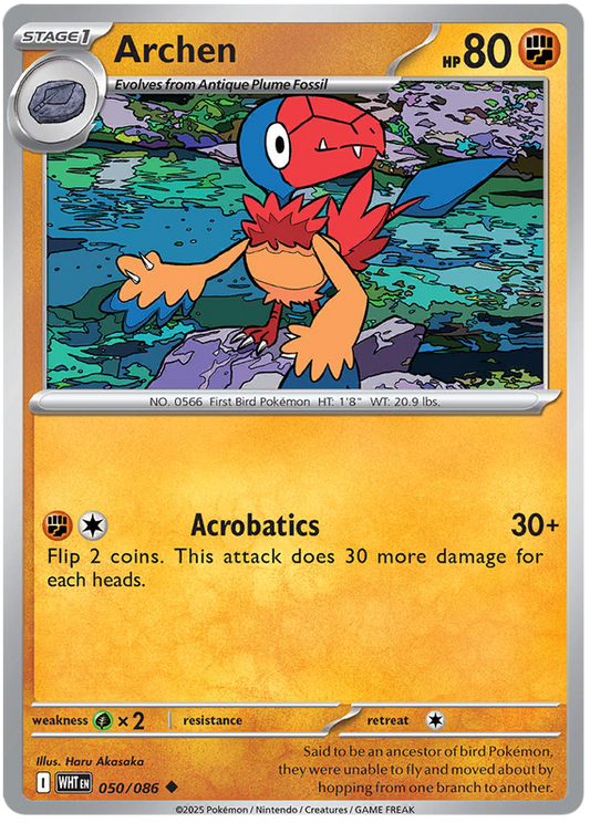 050/086 - Archen - White Flare