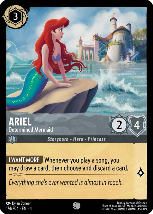 174/204 - Ariel – Determined Mermaid - Ursula's Return