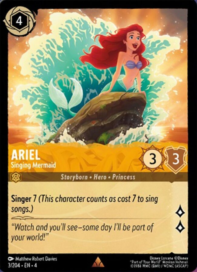 003/204 - Ariel – Singing Mermaid - Ursula's Return