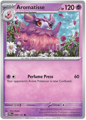 039/131 - Aromatisse - Prismatic Evolutions