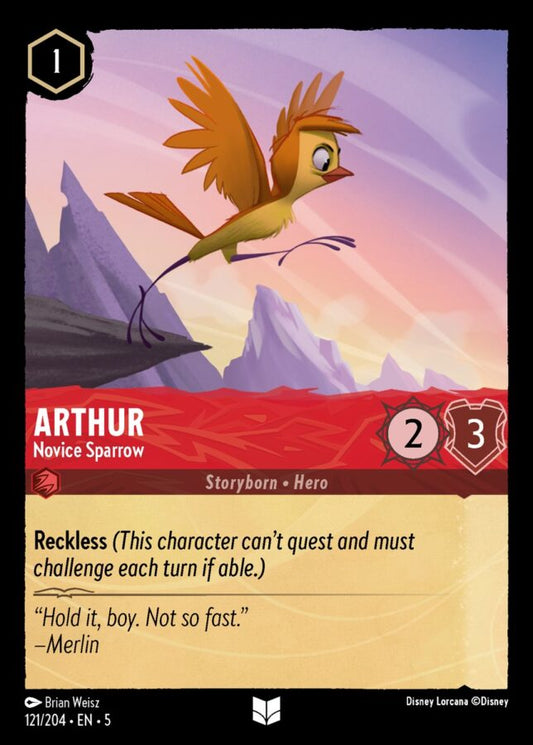 121/204 - Arthur - Novice Sparrow - Shimmering Skies