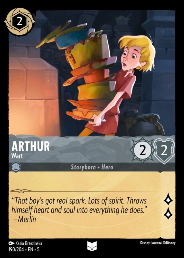 190/204 - Arthur – Wart - Shimmering Skies