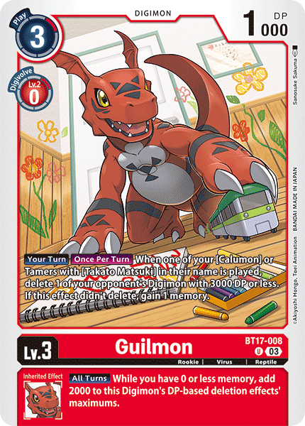 BT17-008UC Guilmon