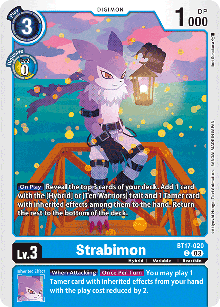 BT17-020C Strabimon