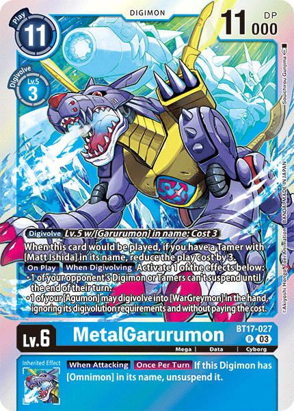 BT17-027R MetalGarurumon