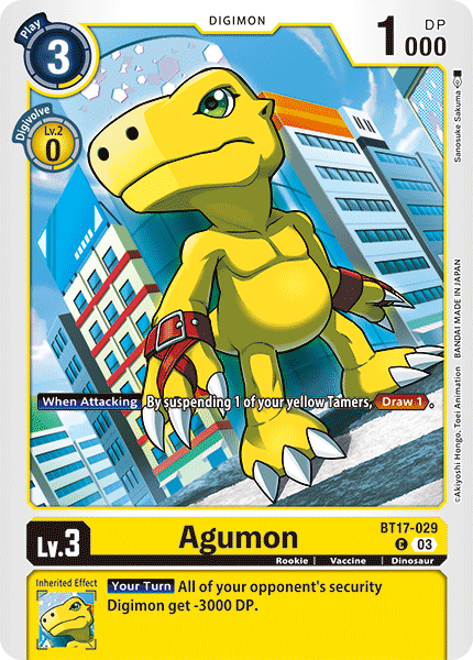 BT17-029C Agumon