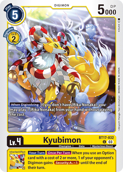 BT17-032C Kyubimon