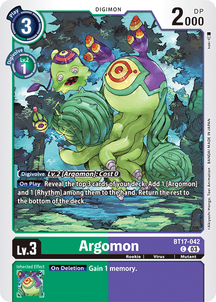 BT17-042C Argomon