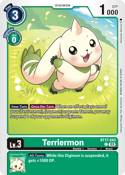 BT17-043C Terriermon