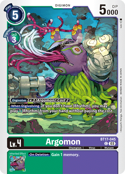 BT17-045C Argomon