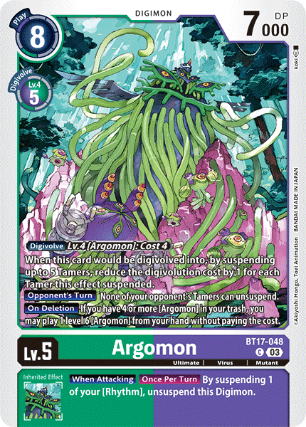 BT17-048C Argomon