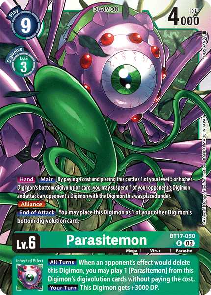 BT17-050R Parasitemon