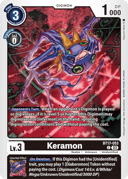 BT17-053C Keramon