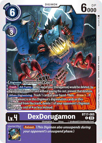 BT17-065C DexDorugamon