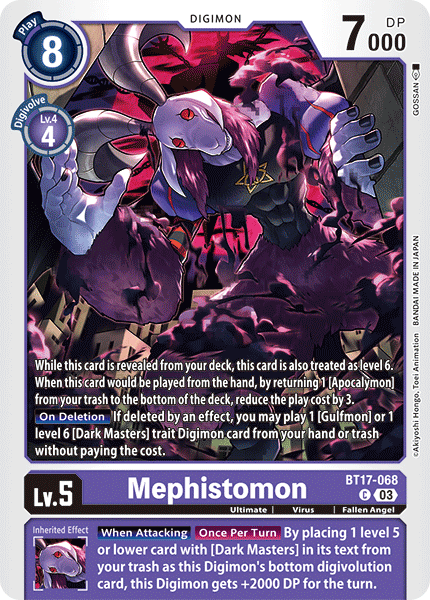 BT17-068C Mephistomon