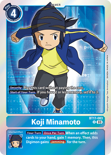 BT17-083R Koji Minamoto