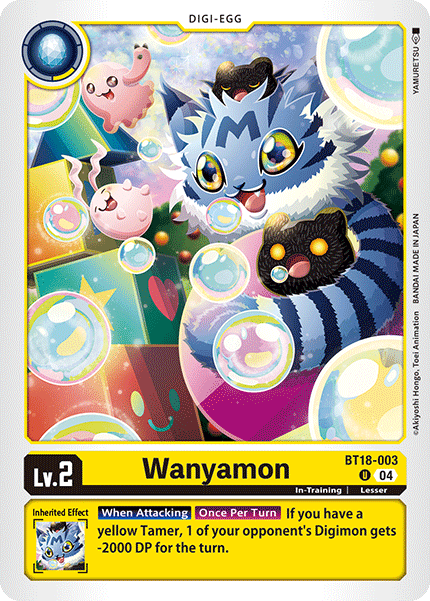BT18-003UC Wanyamon