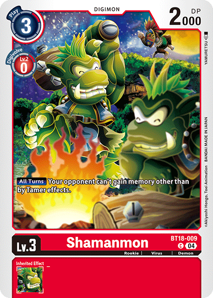BT18-009C Shamanmon