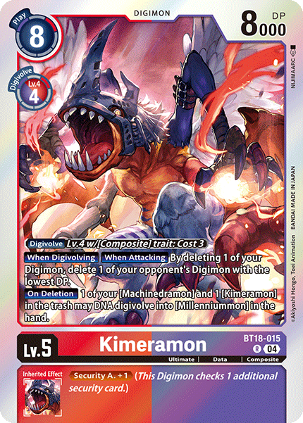 BT18-015R Kimeramon