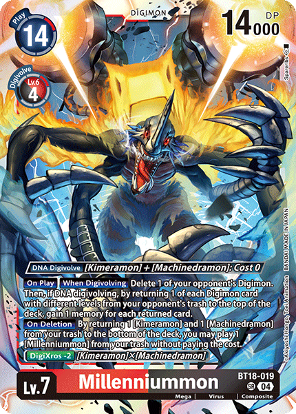BT18-019SR Millenniummon