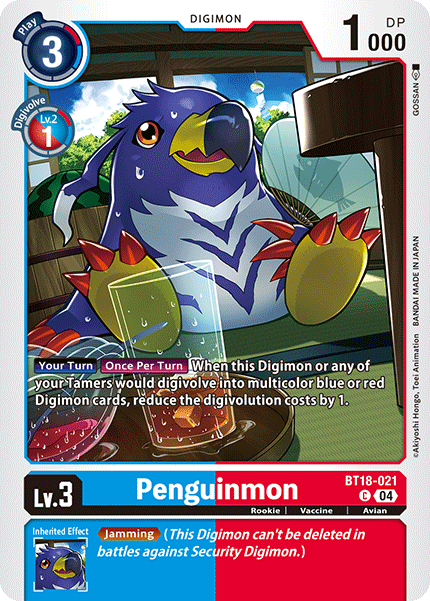 BT18-021C Penguinmon