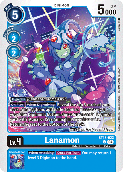 BT18-023C Lanamon