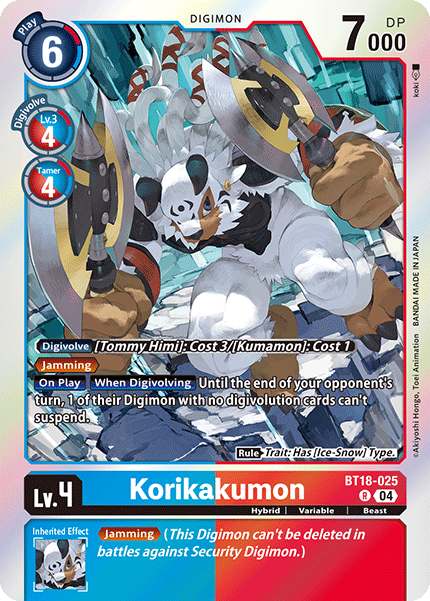 BT18-025R Korikakumon