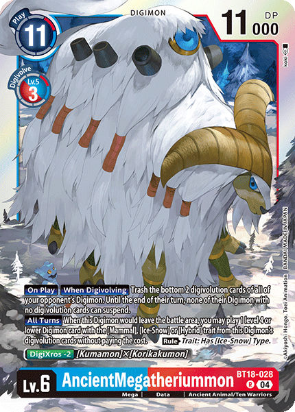BT18-028R AncientMegatheriummon