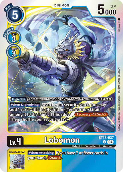 BT18-037R Lobomon