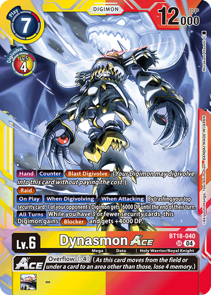 BT18-040SR Dynasmon ACE