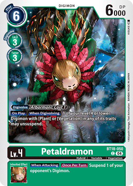 BT18-050C Petaldramon