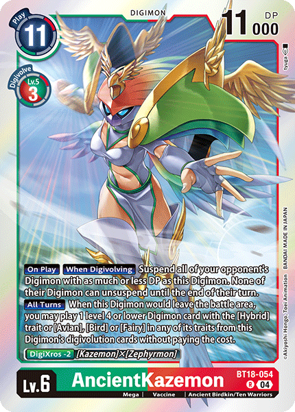 BT18-054R AncientKazemon