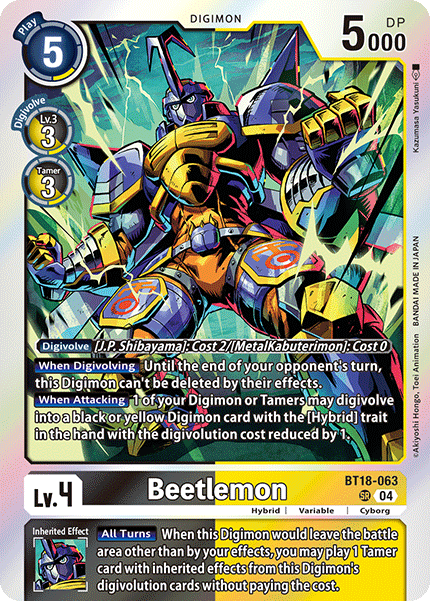 BT18-063SR Beetlemon