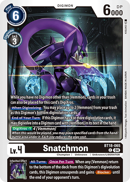 BT18-065C Snatchmon